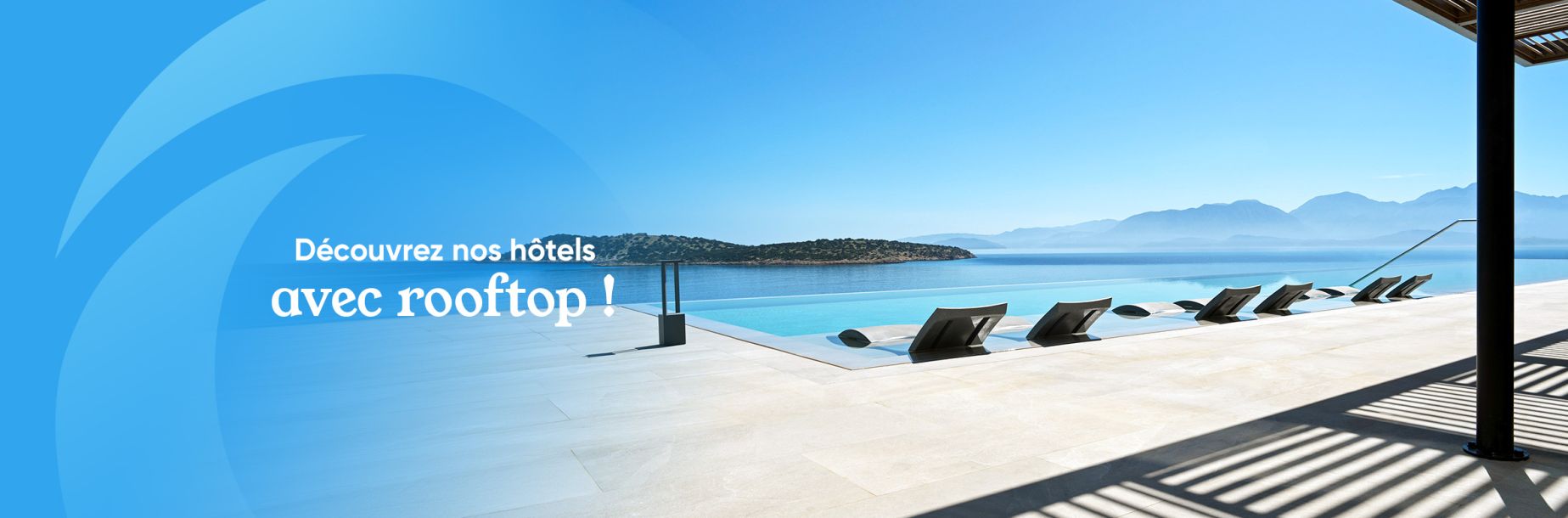 Hôtels avec rooftop