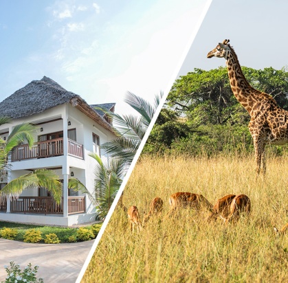 Combiné Zanzibar Bahari Villas 4* + Safari 2 nuits dans la réserve de Selous en avion, Séjour Tanzanie, Zanzibar par Ôvoyages Combiné Zanzibar Bahari Villas 4* + Safari 2 nuits dans la réserve de Selous en avion, Séjour Tanzanie, Zanzibar par Ôvoyages