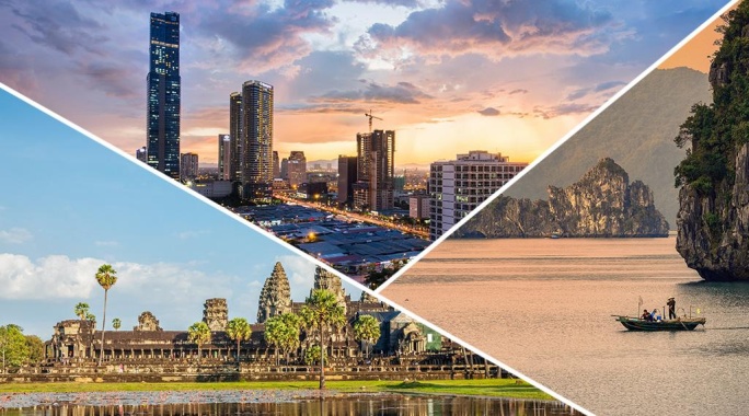 Ôcircuit Essentiel - Incontournables Vietnam & Cambodge 4/5*, Combiné Cambodge par Ôvoyages Ôcircuit Essentiel - Incontournables Vietnam & Cambodge 4/5*, Combiné Cambodge par Ôvoyages